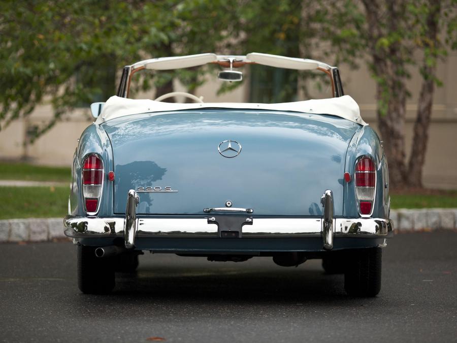  Mercedes-Benz 220 S Cabriolet 1958 года  (фото 32 из 49)